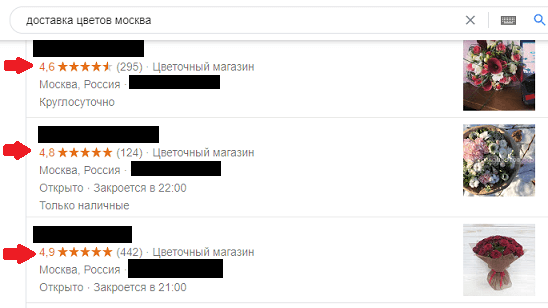 купить и заказать отзывы на google maps